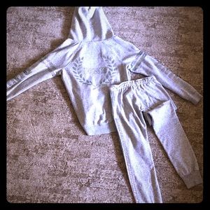 Pink Victoria secret X-S  sweat suit